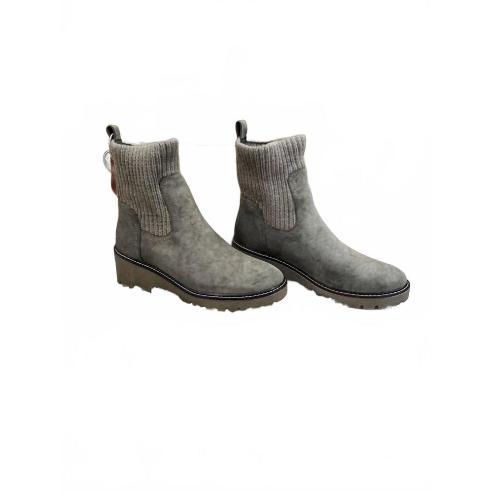 NEW MIA SHOES women's kara sweater boot in khaki